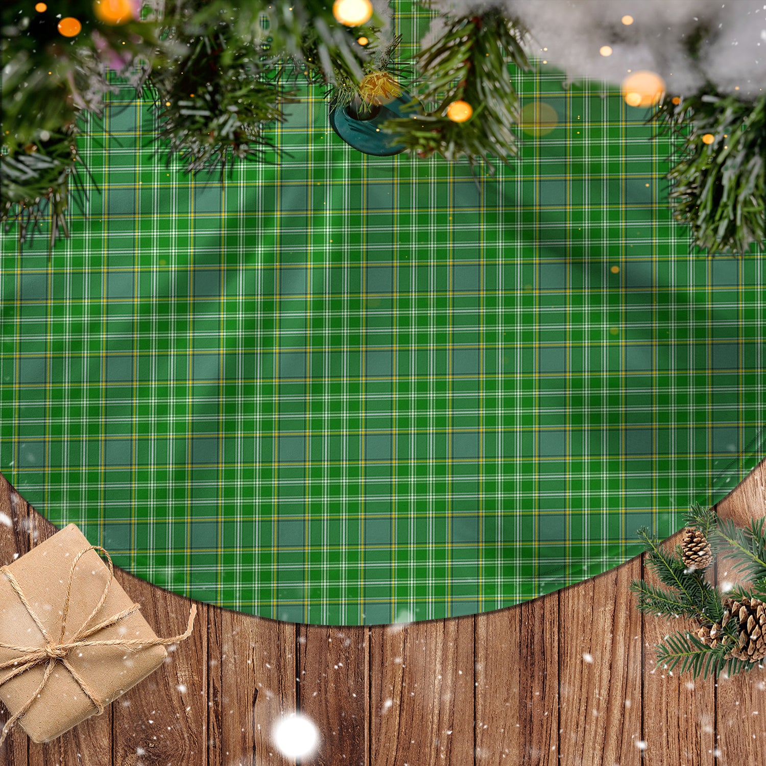 Currie Tartan Christmas Tree Skirt - Tartanvibesclothing