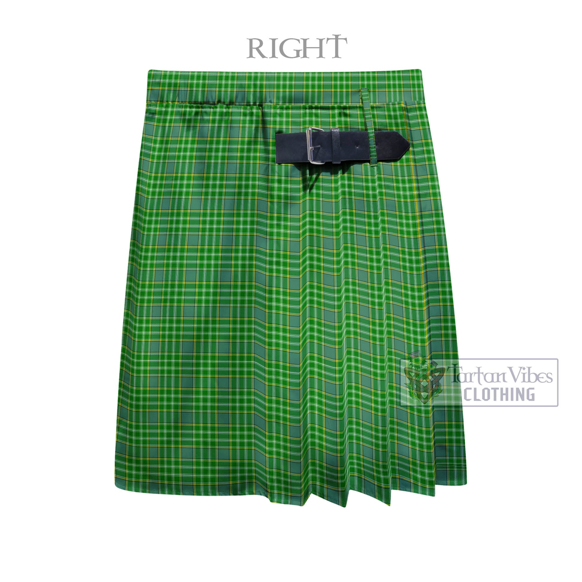 Tartan Vibes Clothing Currie Tartan Men's Pleated Skirt - Fashion Casual Retro Scottish Style