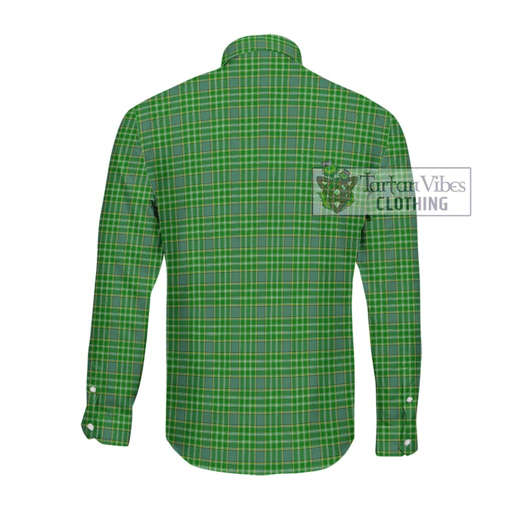 Currie Tartan Long Sleeve Button Shirt with Family Crest DNA In Me Style - Tartanvibesclothing Shop