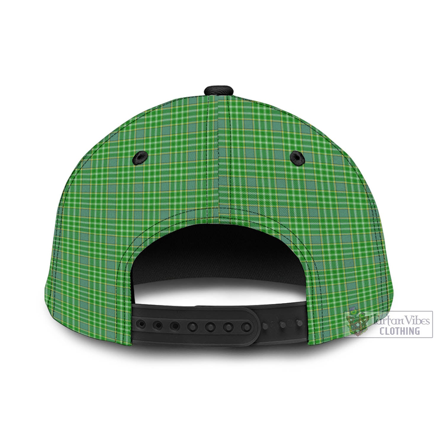 Tartan Vibes Clothing Currie Tartan Classic Cap with Family Crest In Me Style