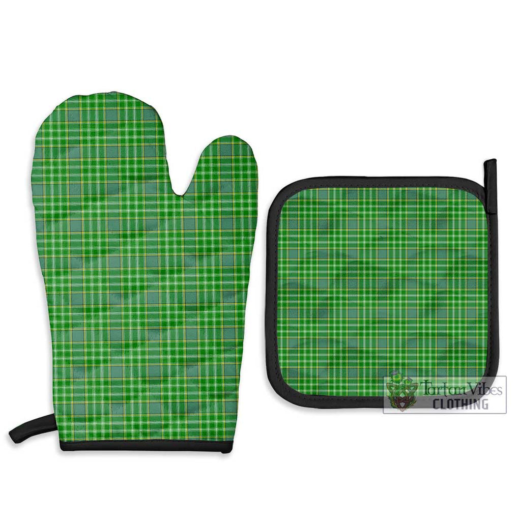 Currie Tartan Combo Oven Mitt & Pot-Holder Combo 1 Oven Mitt & 2 Pot-Holder Black - Tartan Vibes Clothing