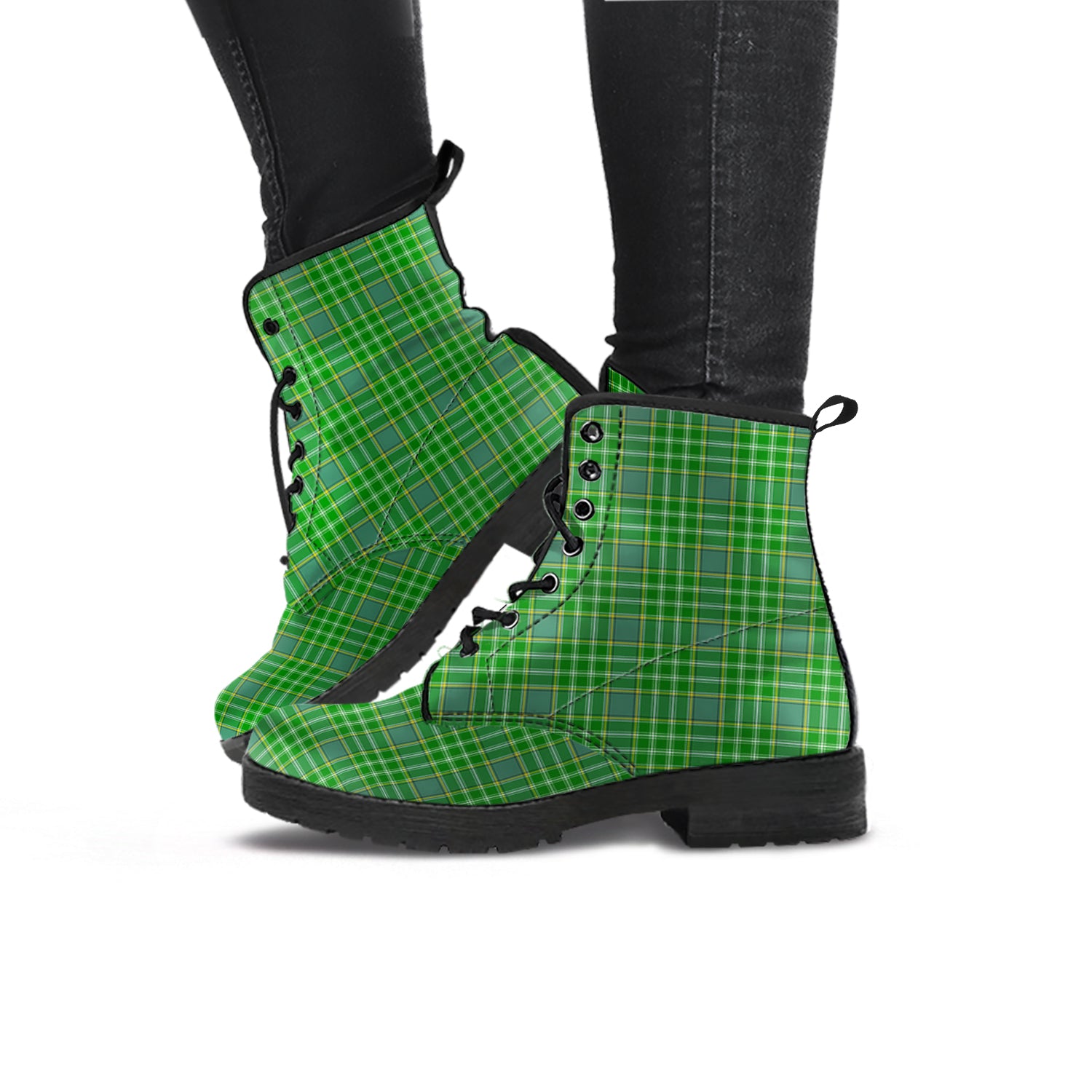 currie-tartan-leather-boots