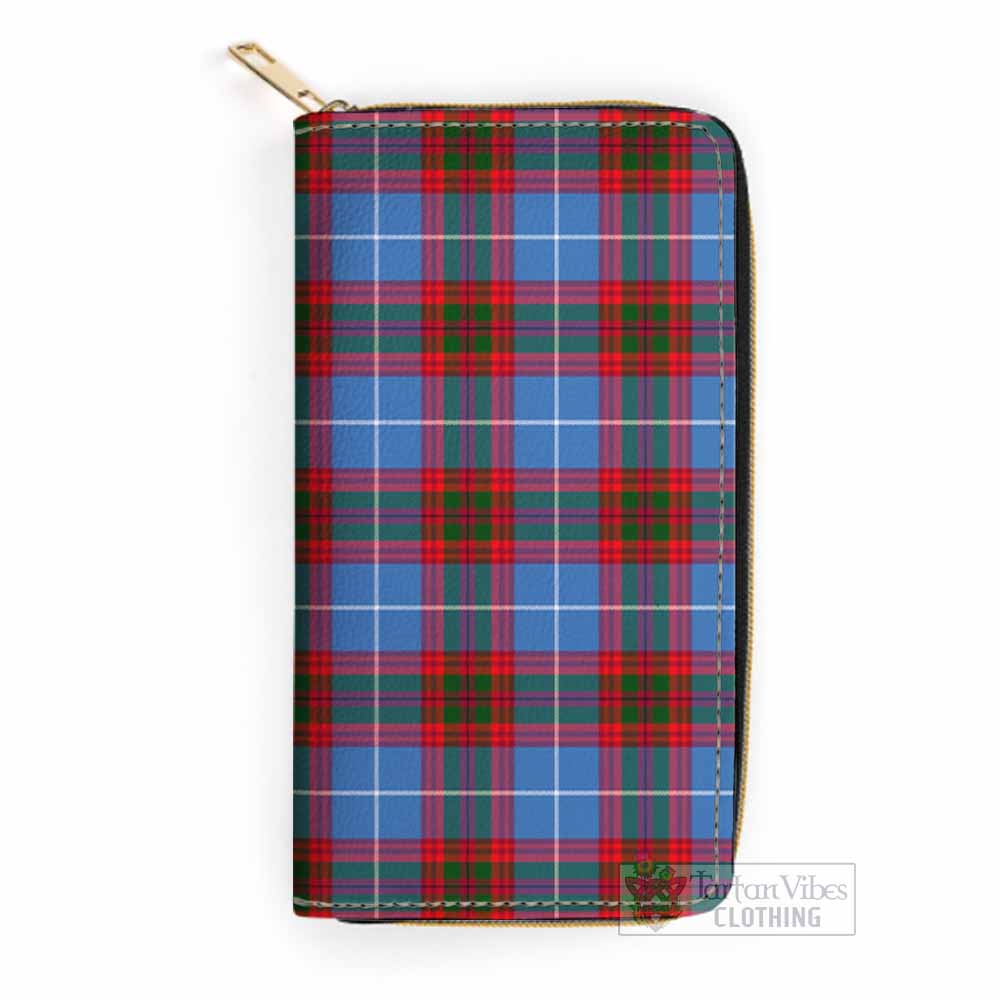 Dalmahoy Tartan Women's Leather Wallet One Size 19.7*10.5*3.5 cm - Tartan Vibes Clothing