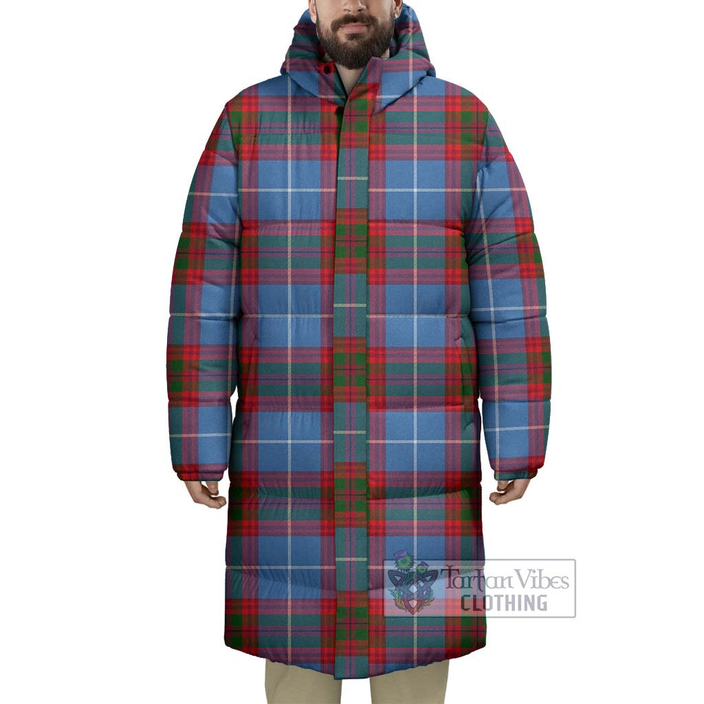 Tartan Vibes Clothing Dalmahoy Tartan Long Down Jacket