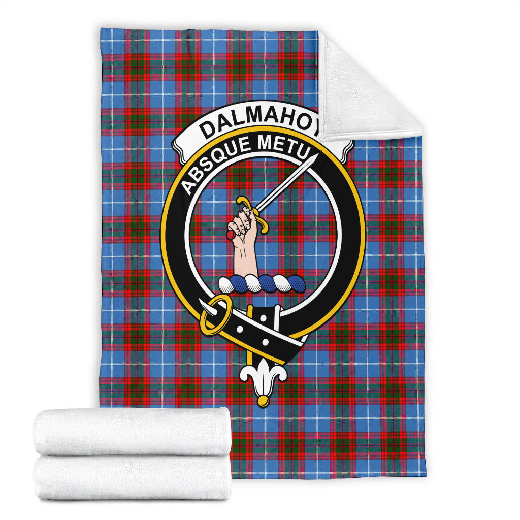 dalmahoy-tartab-blanket-with-family-crest