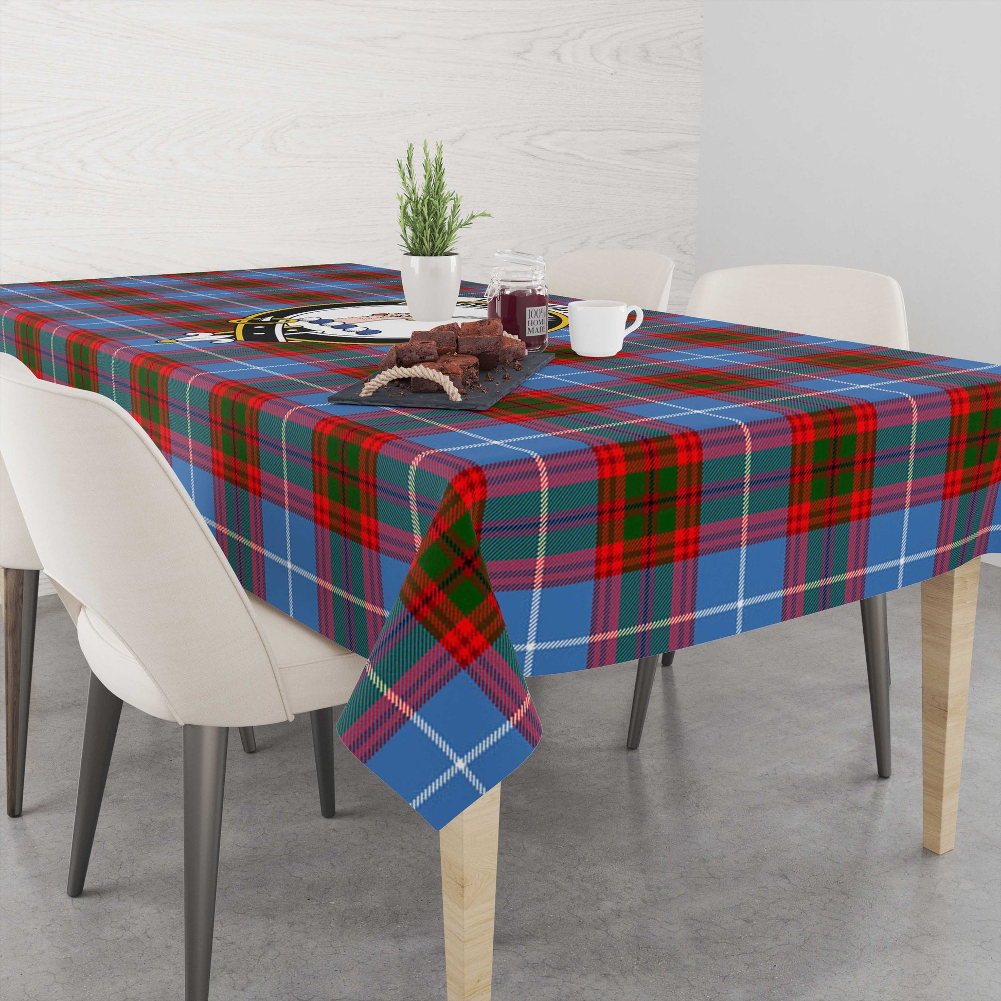 dalmahoy-tatan-tablecloth-with-family-crest