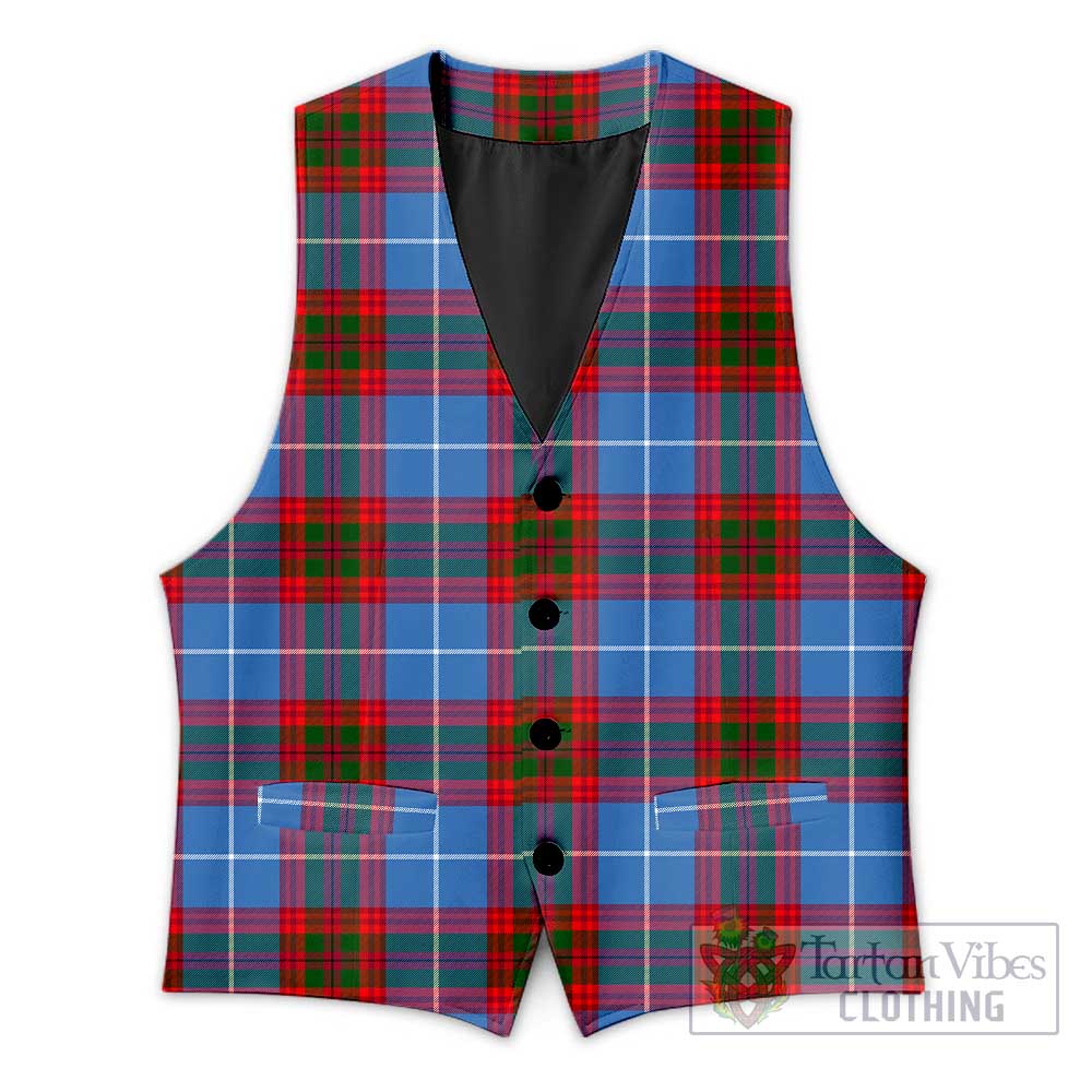 Tartan Vibes Clothing Dalmahoy Tartan Men's Sleeveless Suit Vest