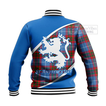 Dalmahoy Family Crest Tartan Baseball Jacket Celebrate Saint Andrew's Day in Style