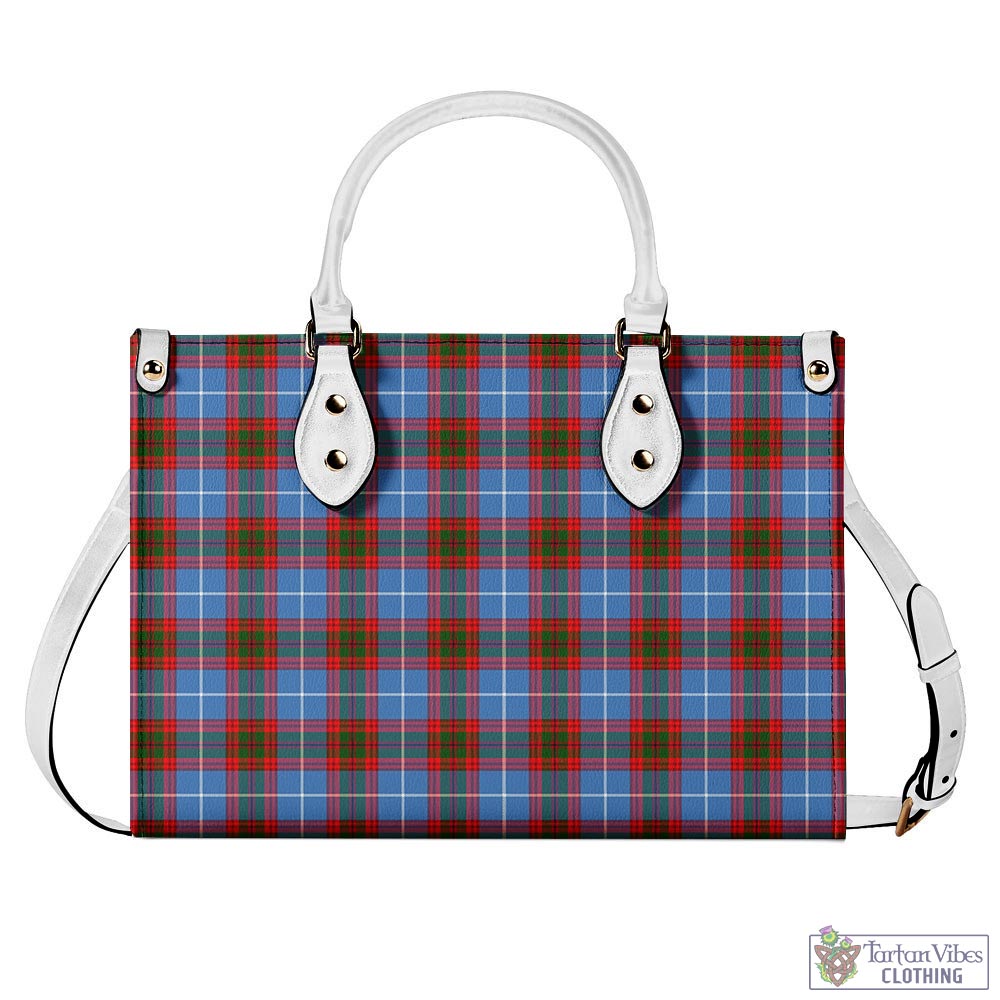 Tartan Vibes Clothing Dalmahoy Tartan Luxury Leather Handbags