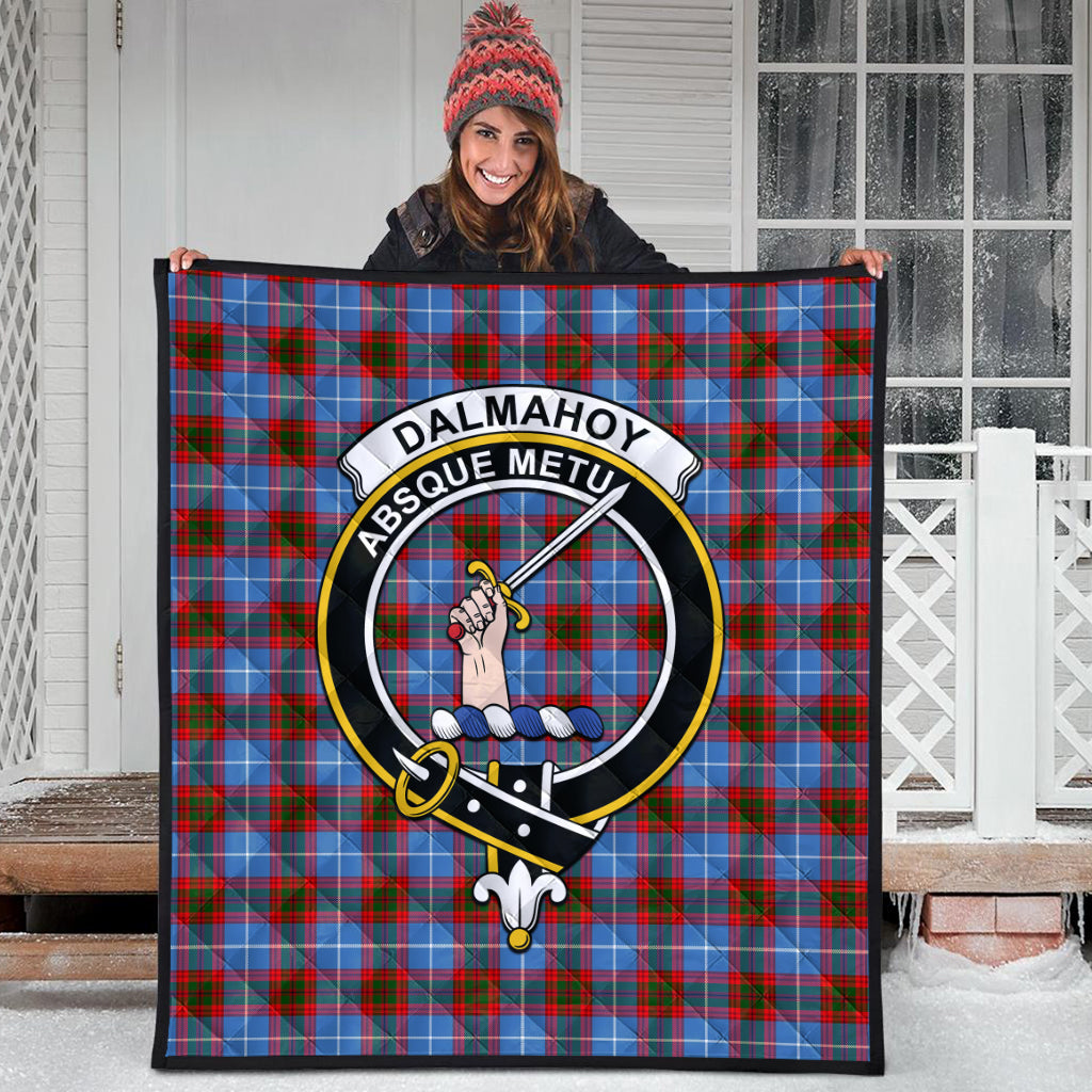 dalmahoy-tartan-quilt-with-family-crest