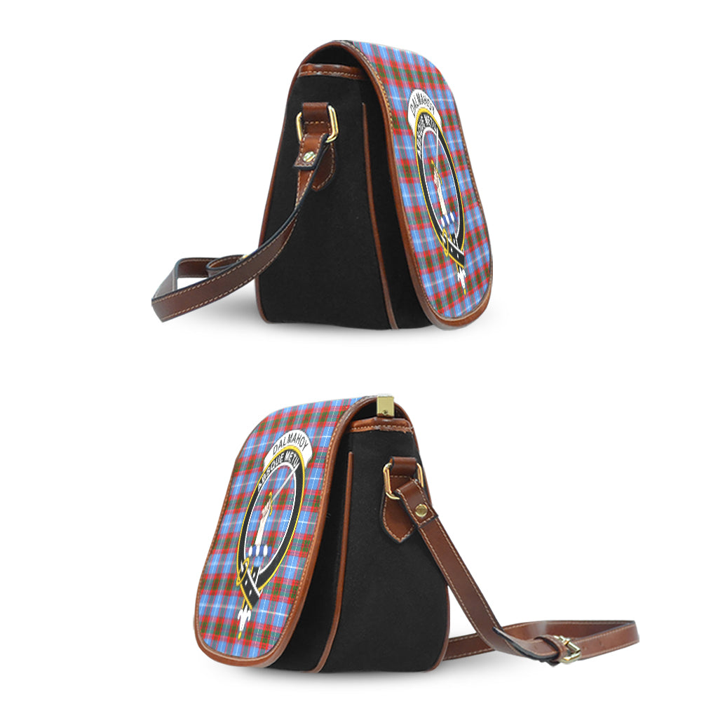 dalmahoy-tartan-saddle-bag-with-family-crest