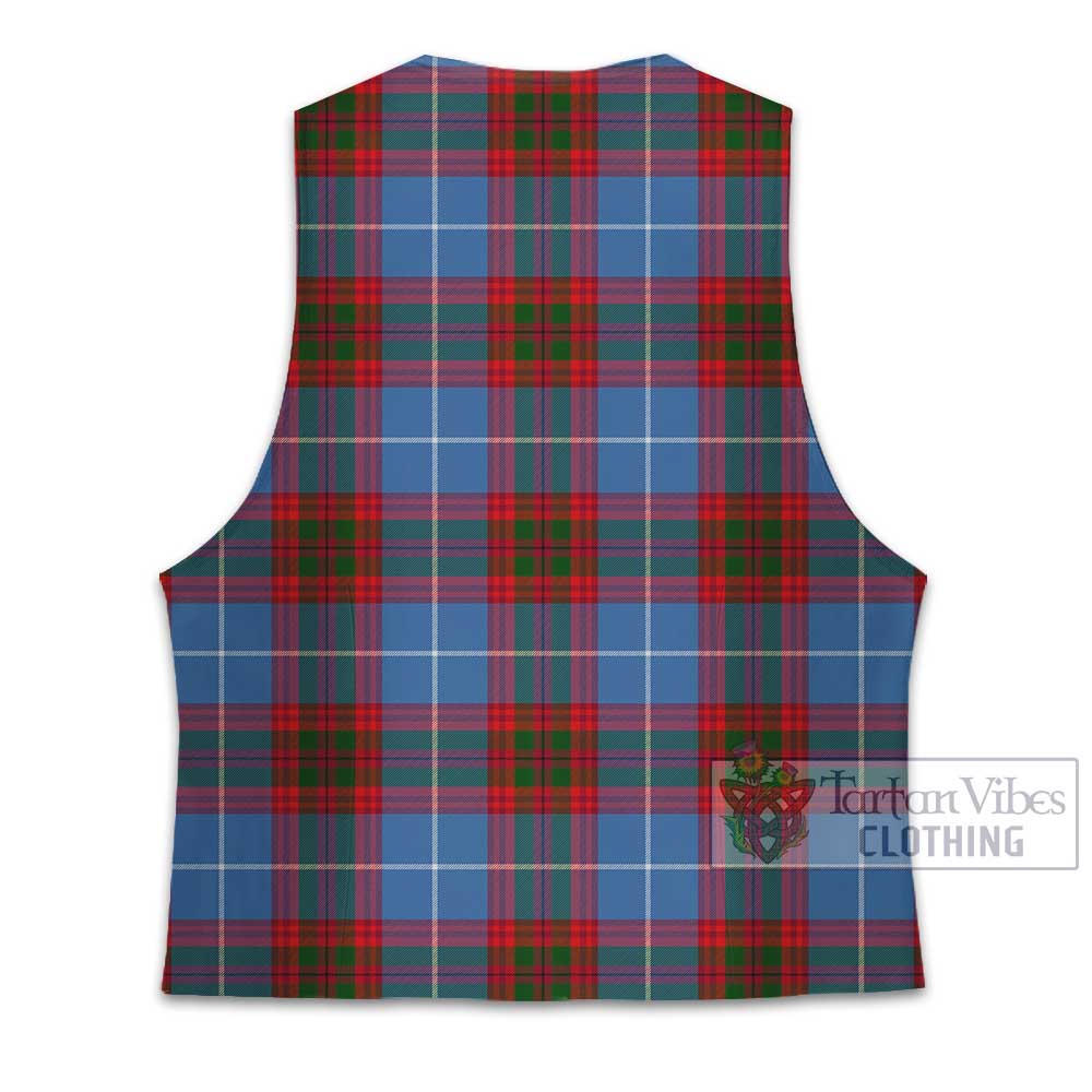 Tartan Vibes Clothing Dalmahoy Tartan Men's Sleeveless Suit Vest