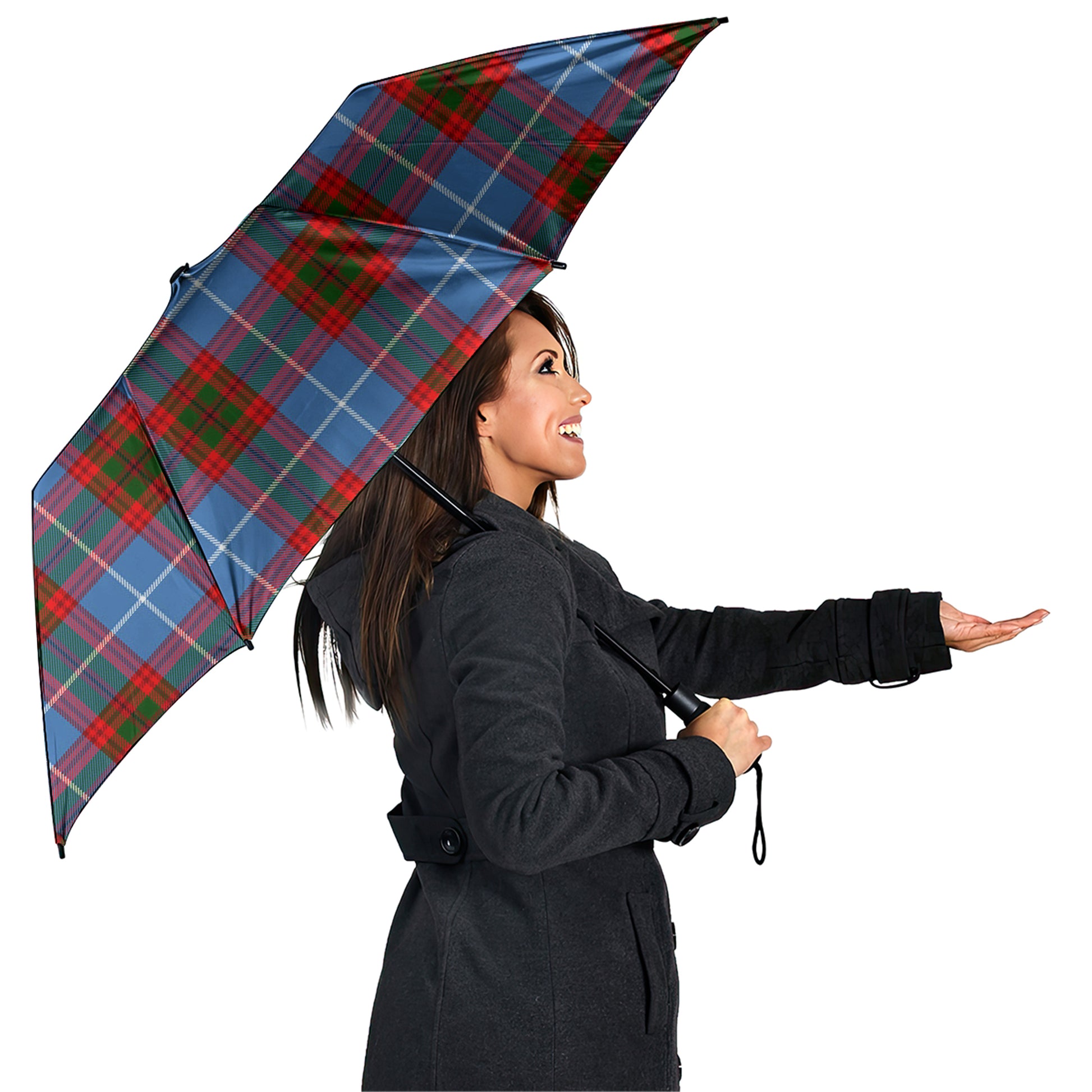 Dalmahoy Tartan Umbrella - Tartanvibesclothing