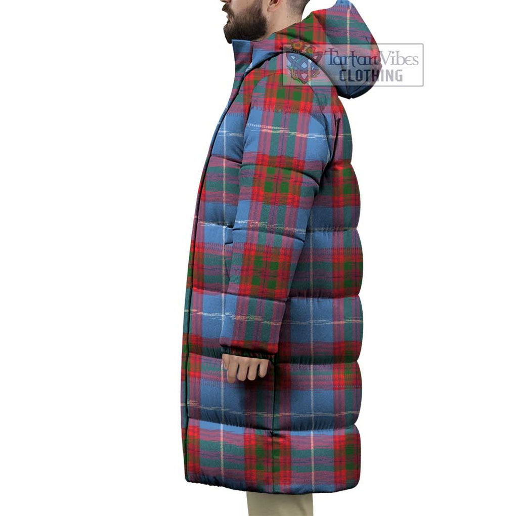 Tartan Vibes Clothing Dalmahoy Tartan Long Down Jacket