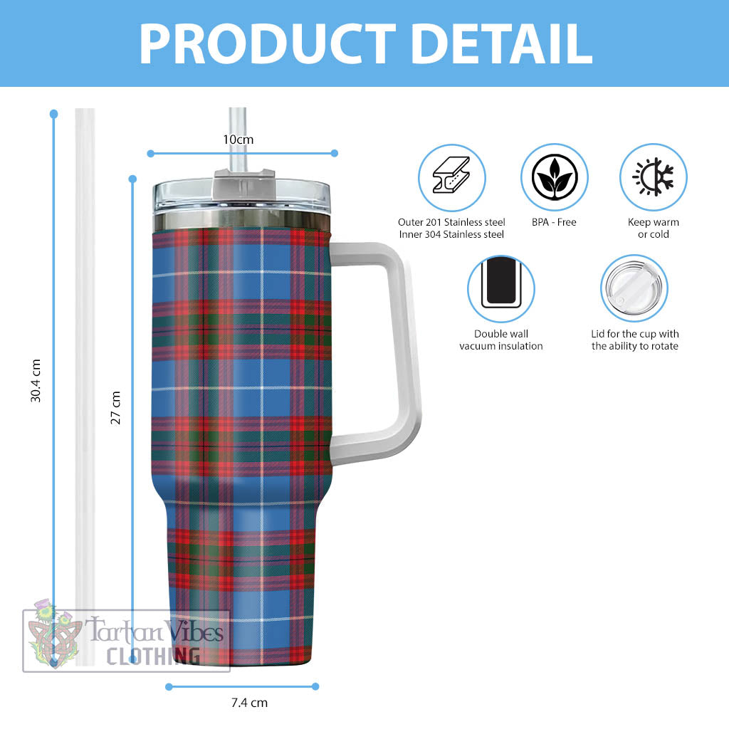 Tartan Vibes Clothing Dalmahoy Tartan Tumbler with Handle