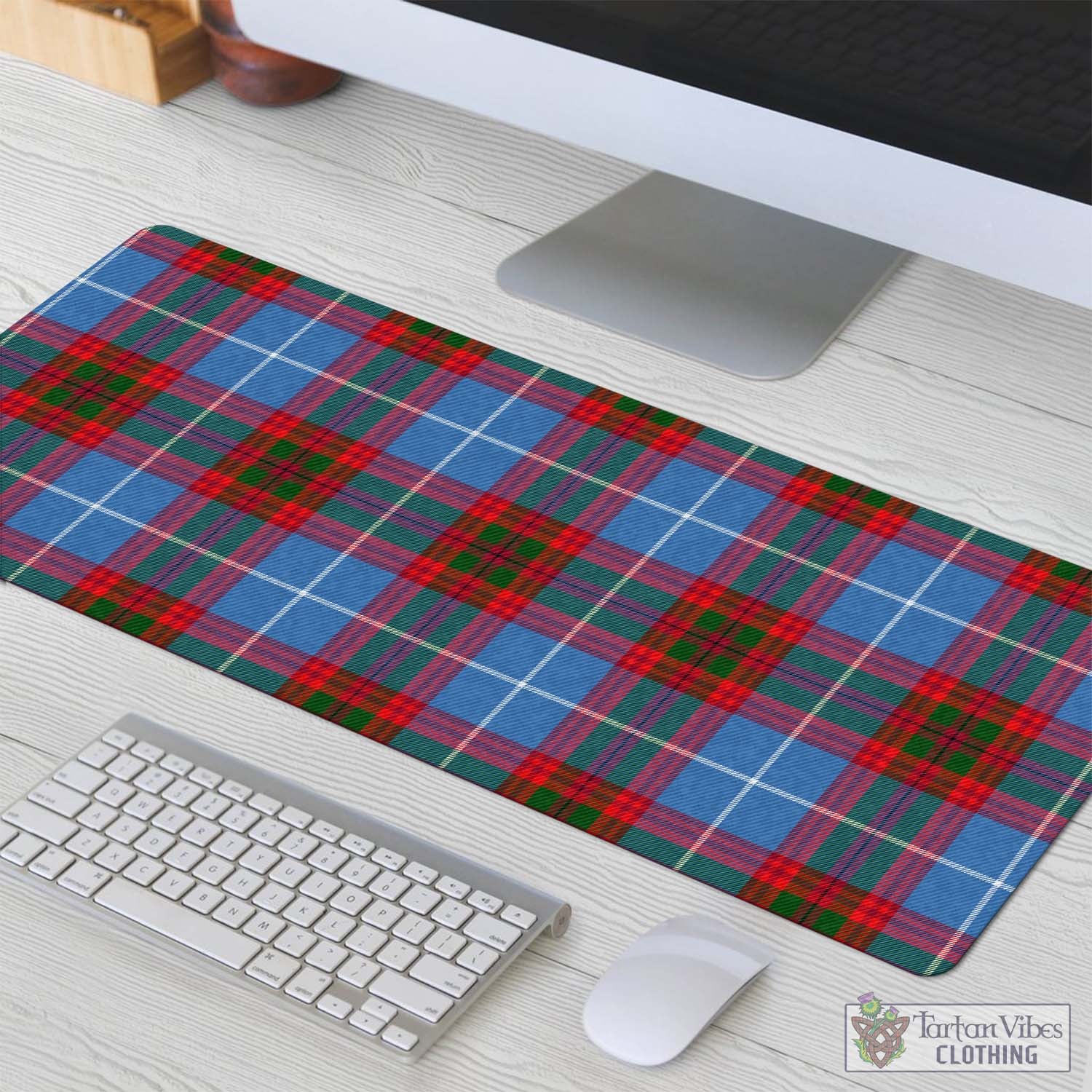 Tartan Vibes Clothing Dalmahoy Tartan Mouse Pad