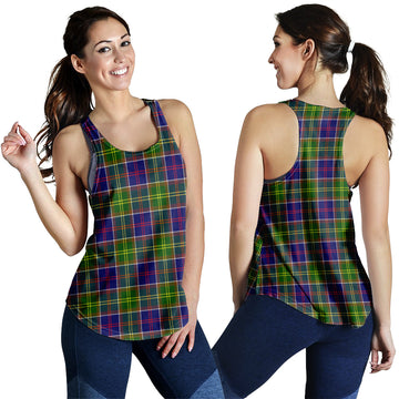 Dalrymple Tartan Women Racerback Tanks