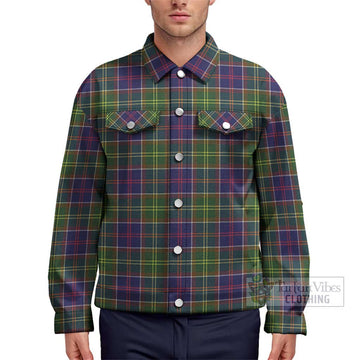 Dalrymple Tartan Unisex Lapel Cotton Jacket