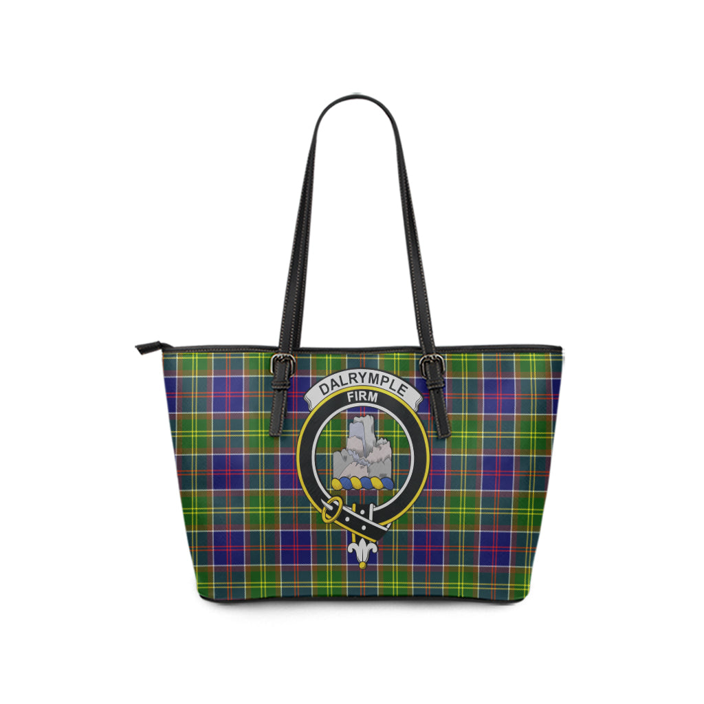 dalrymple-tartan-leather-tote-bag-with-family-crest