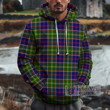 Dalrymple Tartan Cotton Hoodie Zip Hoodie - Tartan Vibes Clothing