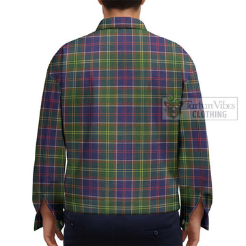 Dalrymple Tartan Unisex Lapel Cotton Jacket