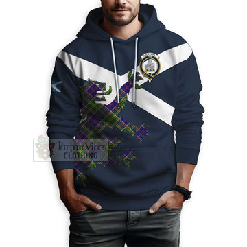 Dalrymple Tartan Lion Rampant Hoodie Proudly Display Your Heritage with Alba Gu Brath and Clan Name