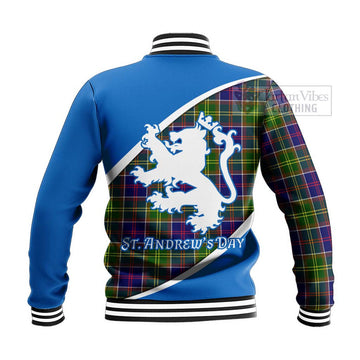 Dalrymple Family Crest Tartan Baseball Jacket Celebrate Saint Andrew's Day in Style - Tartan Vibes Clothing