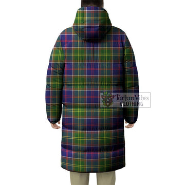 Dalrymple Tartan Long Down Jacket