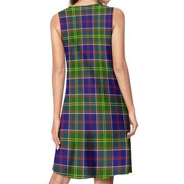 Dalrymple Tartan Womens Casual Dresses