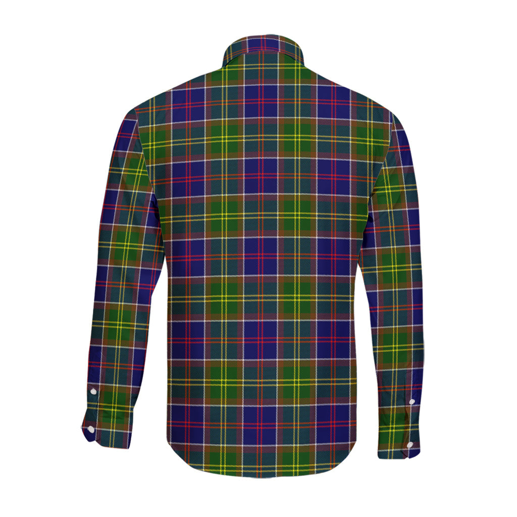 dalrymple-tartan-long-sleeve-button-up-shirt-with-family-crest