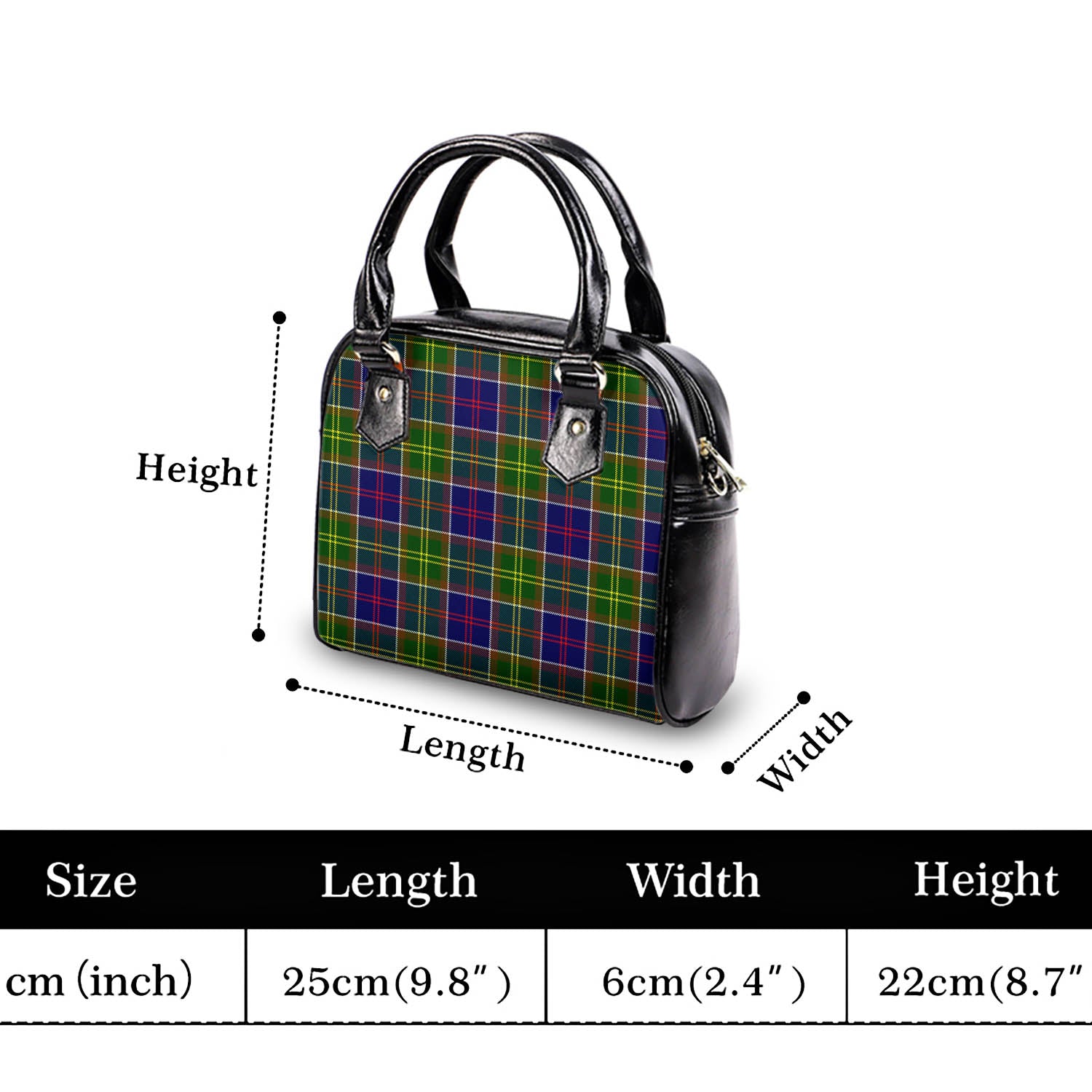 Dalrymple Tartan Shoulder Handbags - Tartanvibesclothing