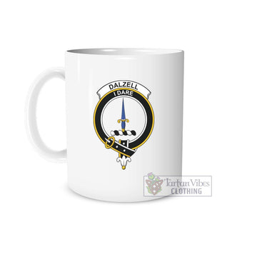 Dalzell (Dalziel) Family Crest Ceramic Mug