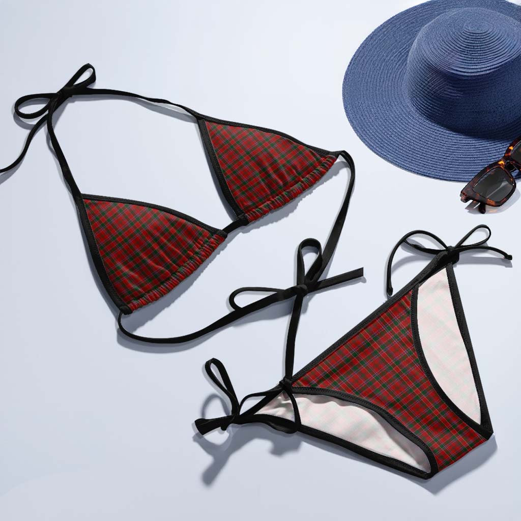 Tartan Vibes Clothing Dalzell Tartan Bikini Swimsuit