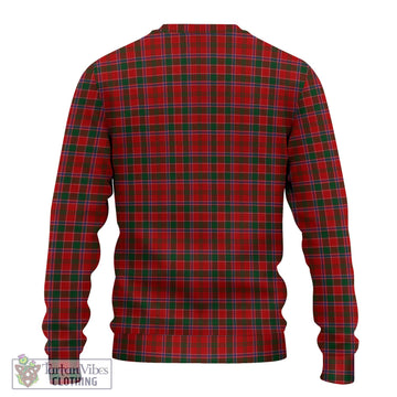 Dalzell (Dalziel) Tartan Knitted Sweater with Family Crest DNA In Me Style