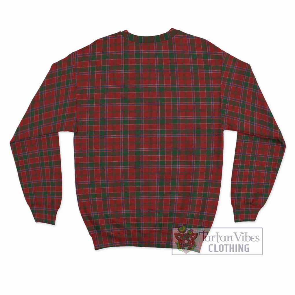 Dalzell (Dalziel) Tartan Sweatshirt with Family Crest DNA In Me Style - Tartanvibesclothing Shop