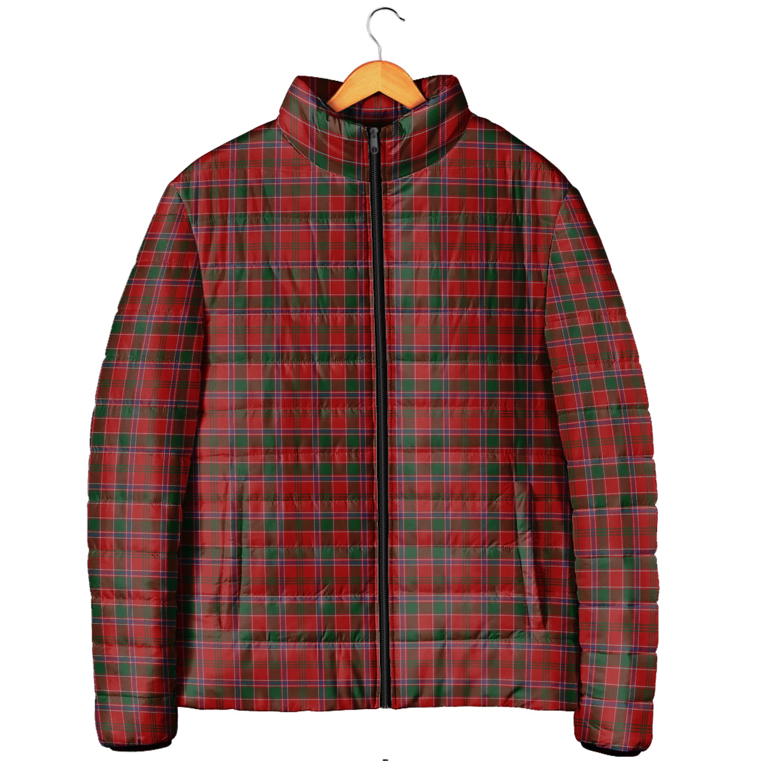 Dalzell (Dalziel) Tartan Padded Jacket - Tartanvibesclothing