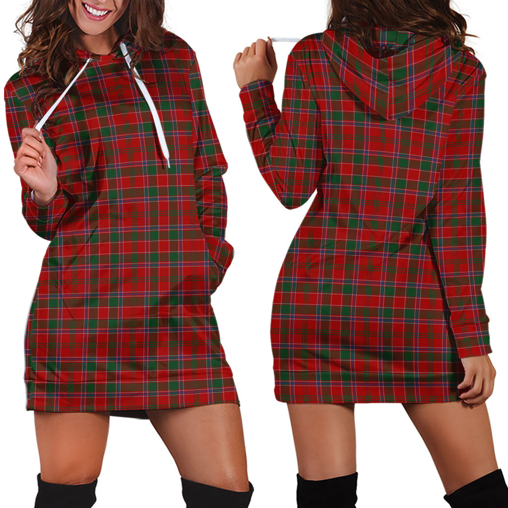 Dalzell (Dalziel) Tartan Hoodie Dress - Tartanvibesclothing