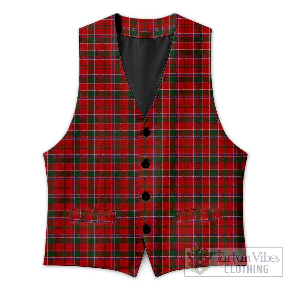 Tartan Vibes Clothing Dalzell (Dalziel) Tartan Men's Sleeveless Suit Vest