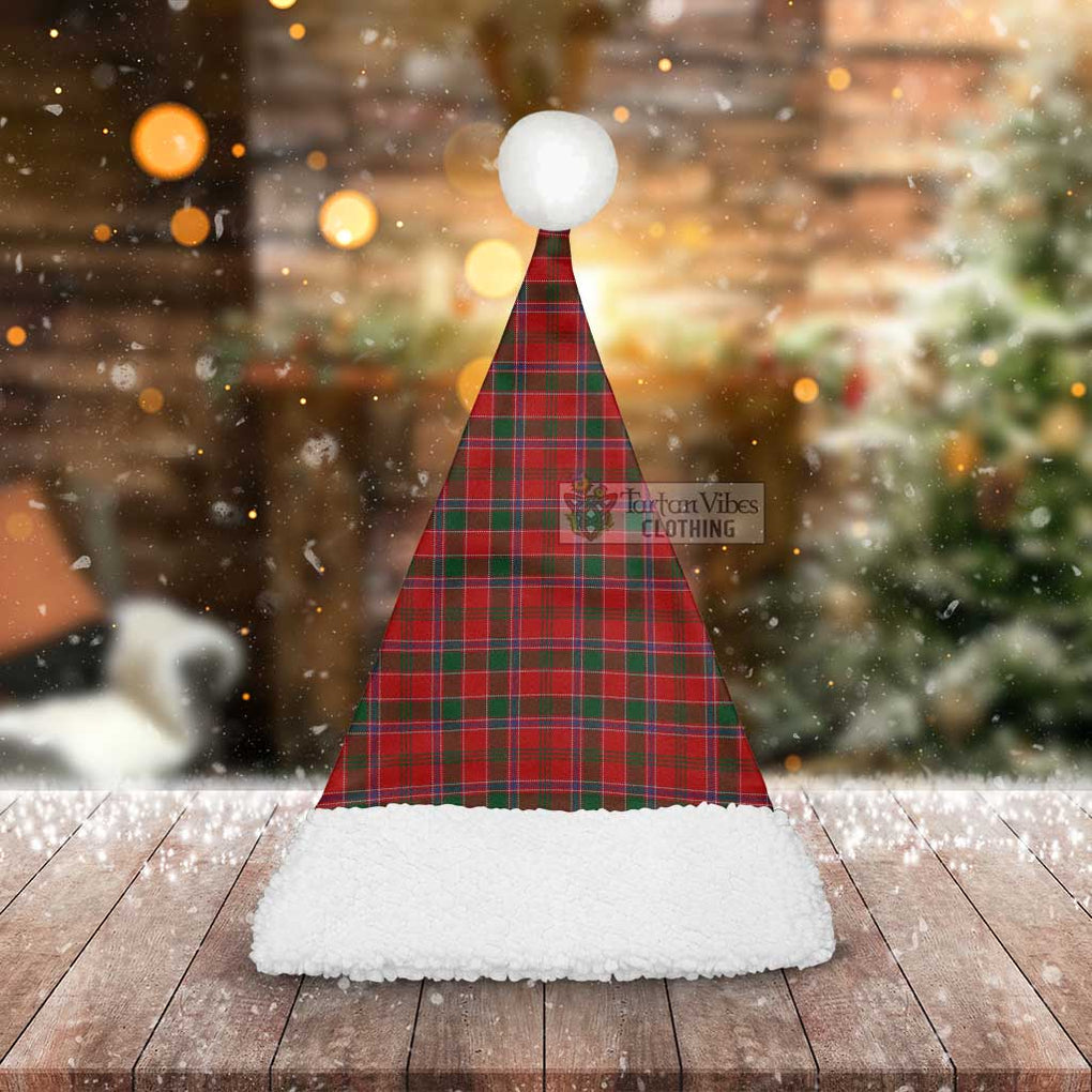 Tartan Vibes Clothing Dalzell (Dalziel) Tartan Christmas Santa Hats