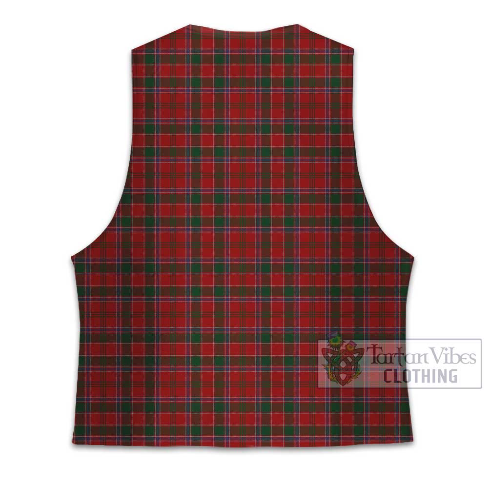 Tartan Vibes Clothing Dalzell (Dalziel) Tartan Men's Sleeveless Suit Vest