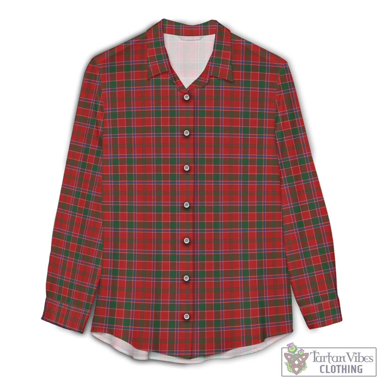 Dalzell (Dalziel) Tartan Womens Casual Shirt