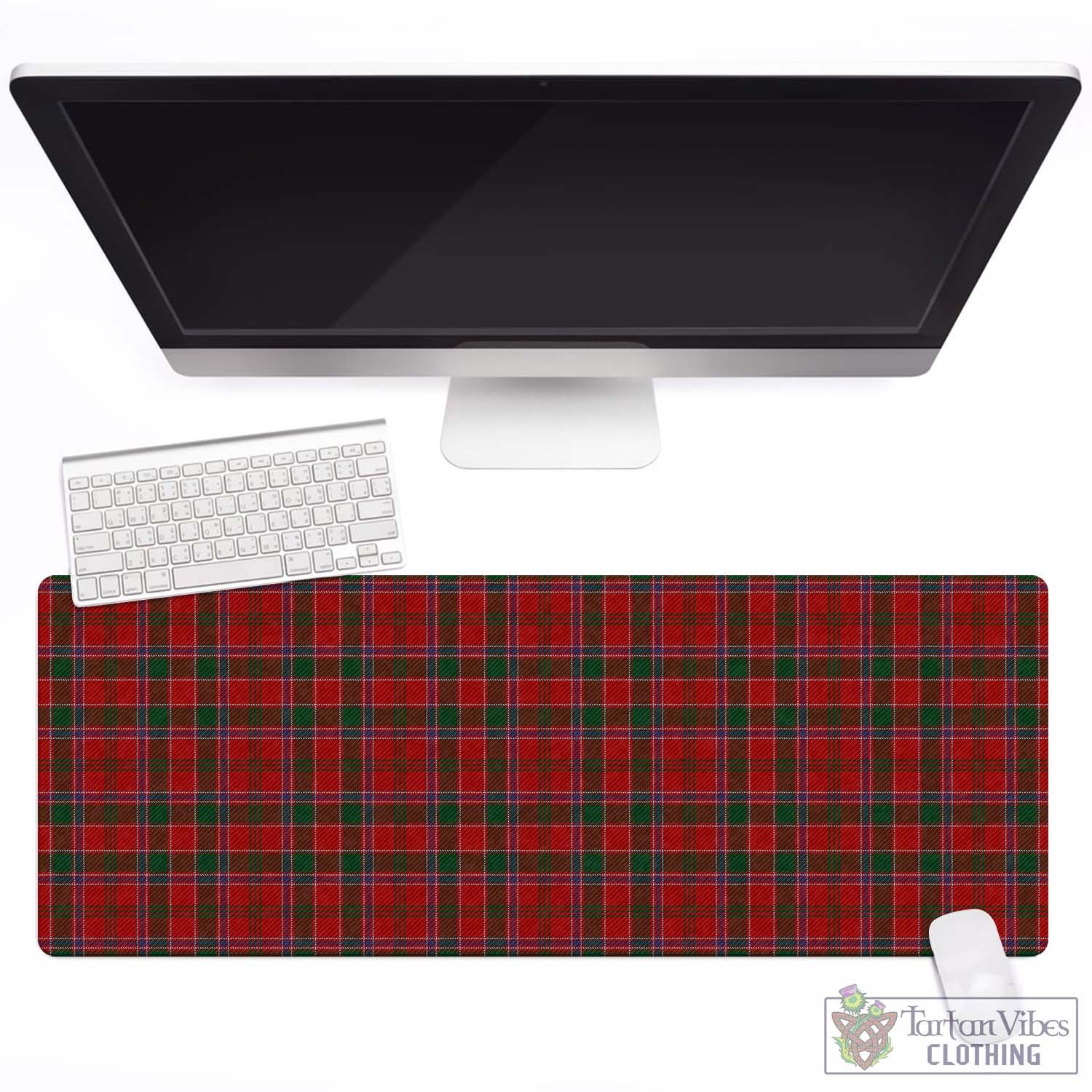 Tartan Vibes Clothing Dalzell (Dalziel) Tartan Mouse Pad