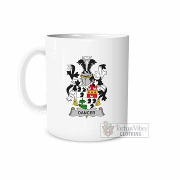 Dancer Irish Clan Coat of Arms Ceramic Mug