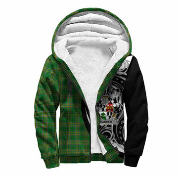 Dancer Irish Clan Sherpa Hoodie Celtic Circle Style Unisex S - Tartan Vibes Clothing