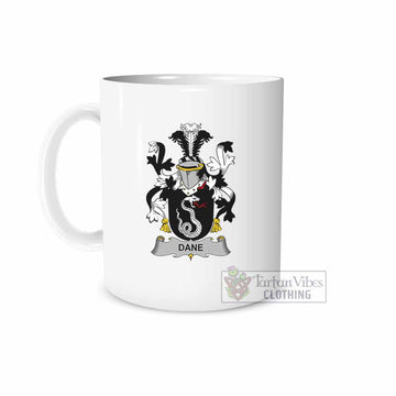 Dane Irish Clan Coat of Arms Ceramic Mug