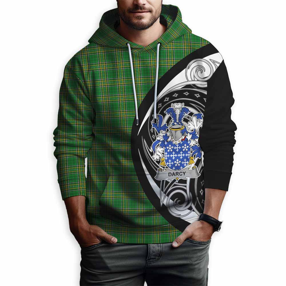 Darcy Irish Clan Hoodie Celtic Circle Style Pullover Hoodie - Tartan Vibes Clothing