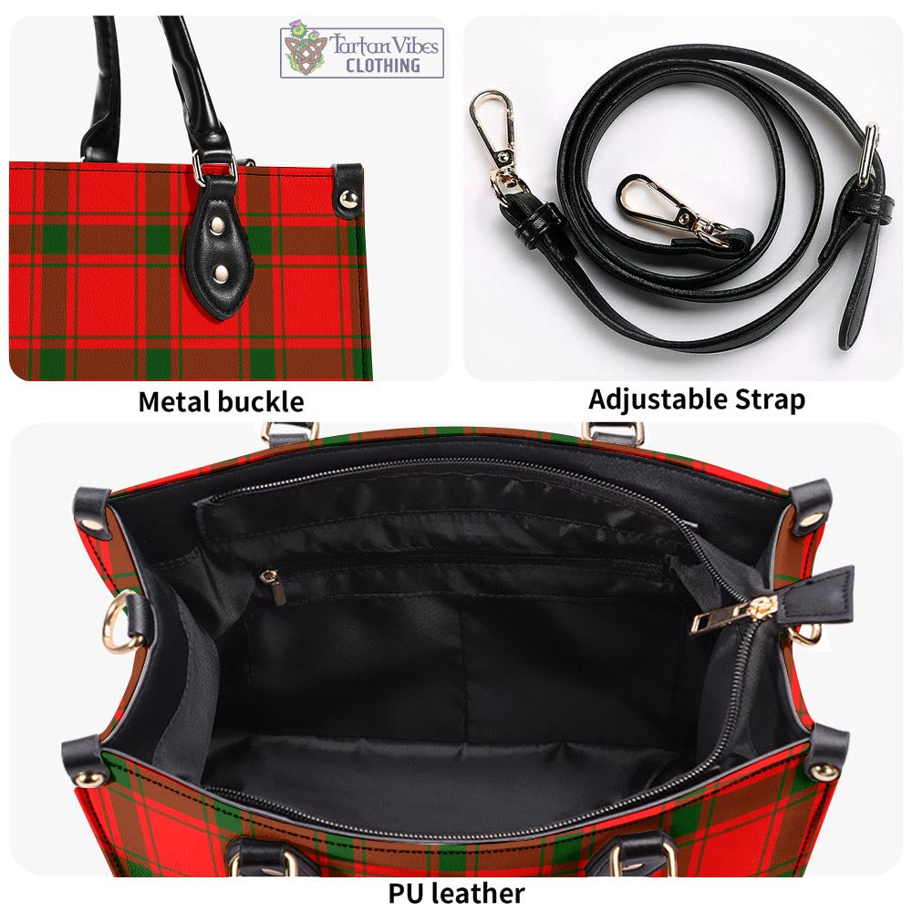 Tartan Vibes Clothing Darroch Tartan Luxury Leather Handbags