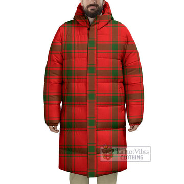 Darroch Tartan Long Down Jacket