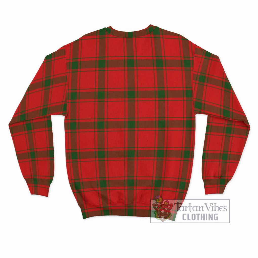 Darroch Tartan Sweatshirt with Family Crest DNA In Me Style - Tartanvibesclothing Shop