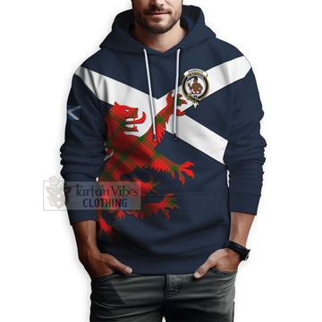 Darroch Tartan Lion Rampant Hoodie  Proudly Display Your Heritage with Alba Gu Brath and Clan Name